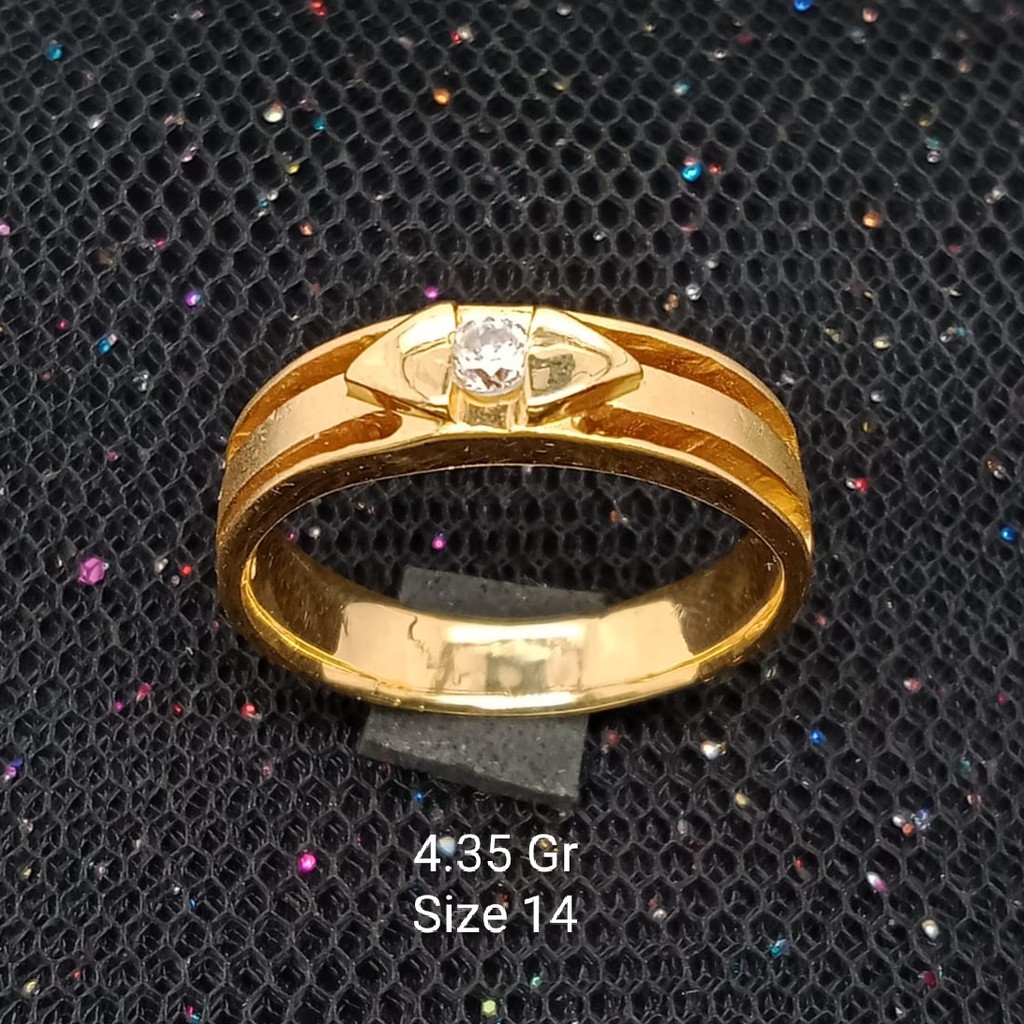 Cincin Emas 17 K - 4.35 Gr Kadar 750 - 2758