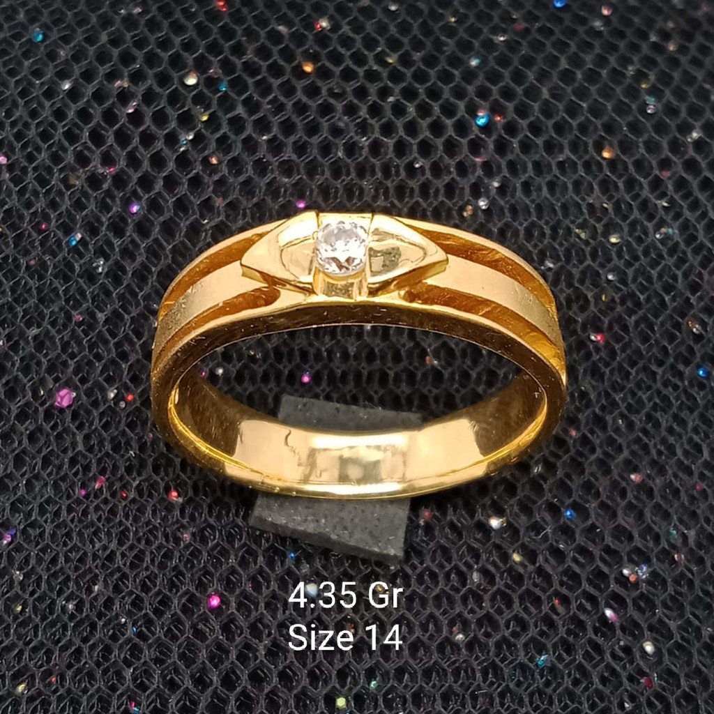 Cincin Emas 17 K - 4.35 Gr Kadar 750 - 2758