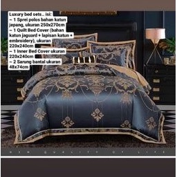 bedcover set,lengkap denganl,sprei dan sarung bantal