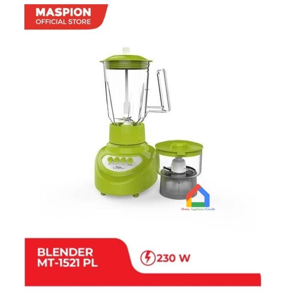Maspion MT1521PL 2 in 1 Blender + chopper