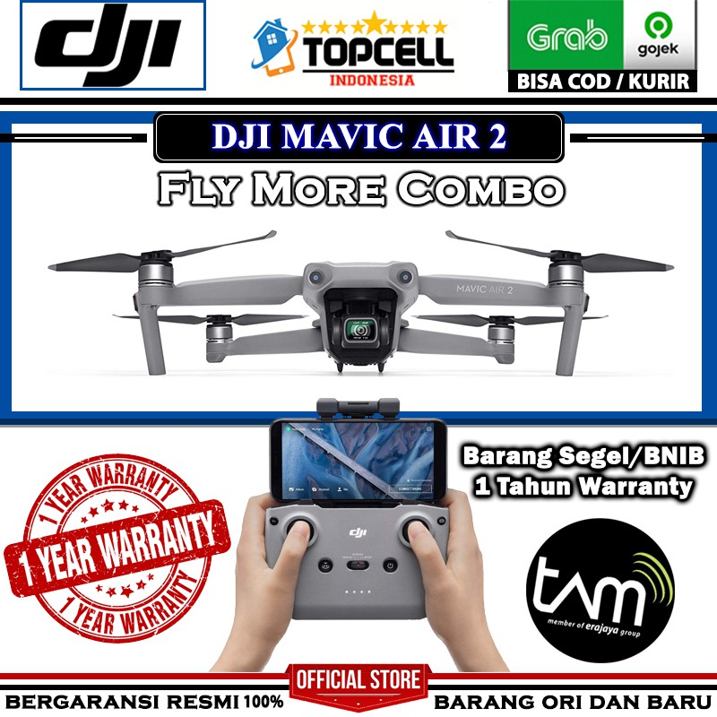 Dji Mavic Air 2 Fly More Combo TAM