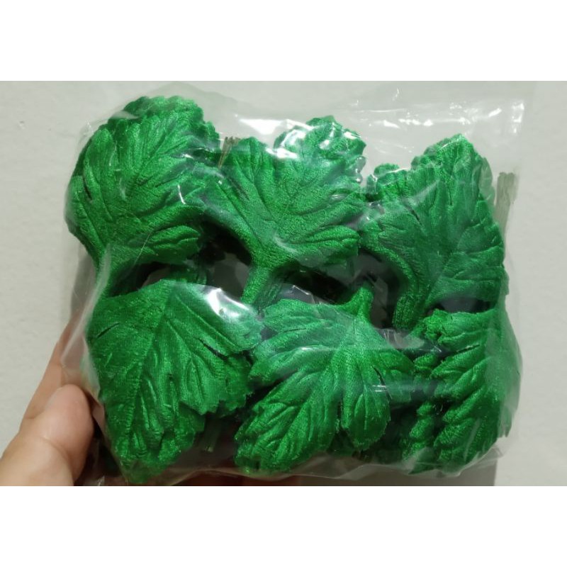 Isi 12 pcs daun anggur bludru