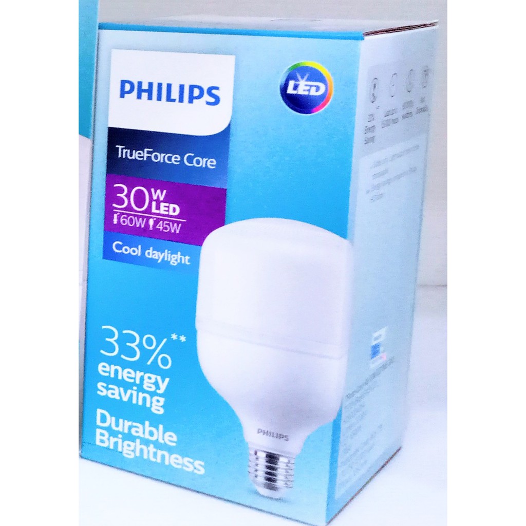 PROMO PHILIPS LED TFORCE CORE 30W 30 Watt E27 PUTIH GROSIR GARANSI / Lampu LED 30W Gen3