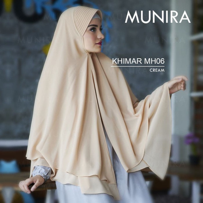 Promo KHIMAR INSTAN PET BUSA JILBAB SYARI ORI MUNIRA MH 06 HIJAB CERUTY Murah