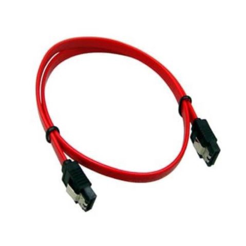 Cable sata 7 pin data standard female clip pin lock for ssd hdd - kabel sata harddisk klip jepit