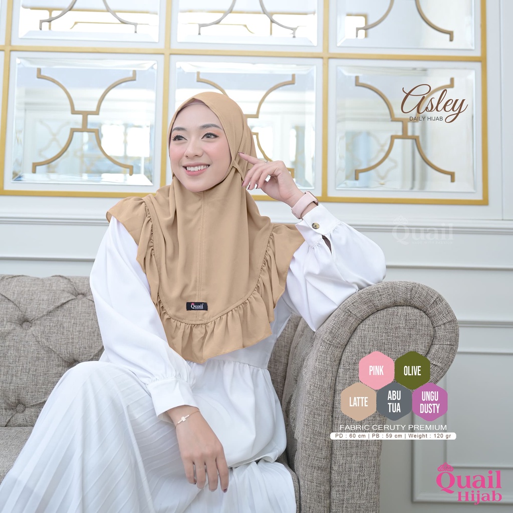 Quail Hijab - ASLEY DAILY HIJAB