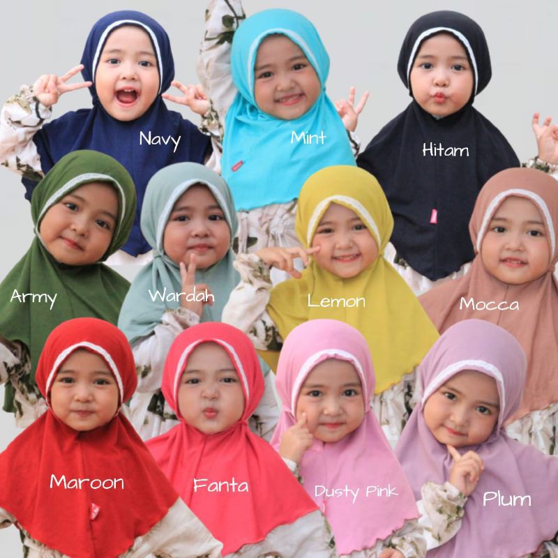 HAURA kerudung hijab jilbab anak