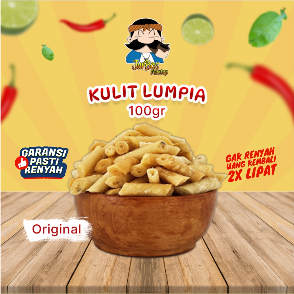 

Kulit Lumpia Goreng 100 gram Rasa Original