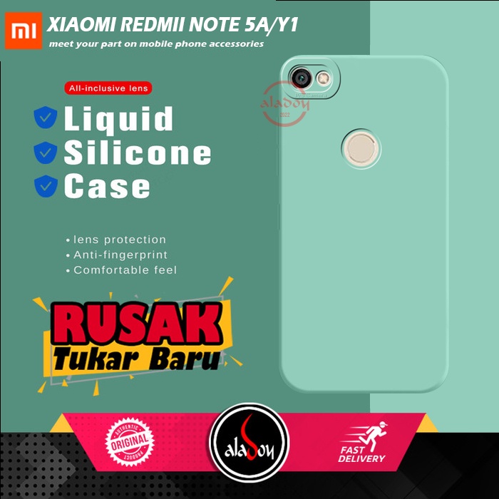 Soft Case Xiaomi Redmi Y1 / Xiaomi Redmi Note 5A Case Liquid Silicone Pro Camera Premium Casing