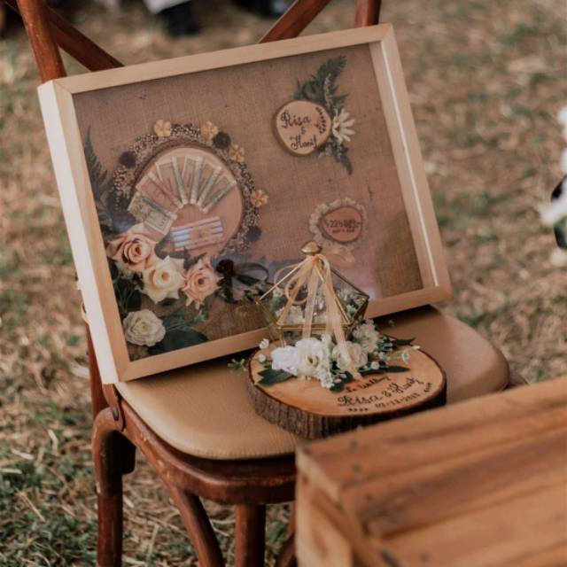 PO Frame mahar rustic / mahar pigura rustik