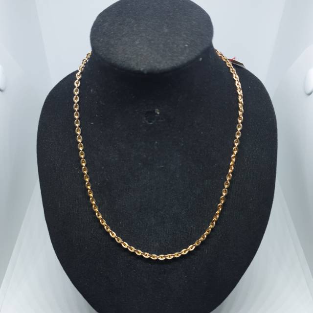 Kalung Emas 375 Hollo Fancy Anak