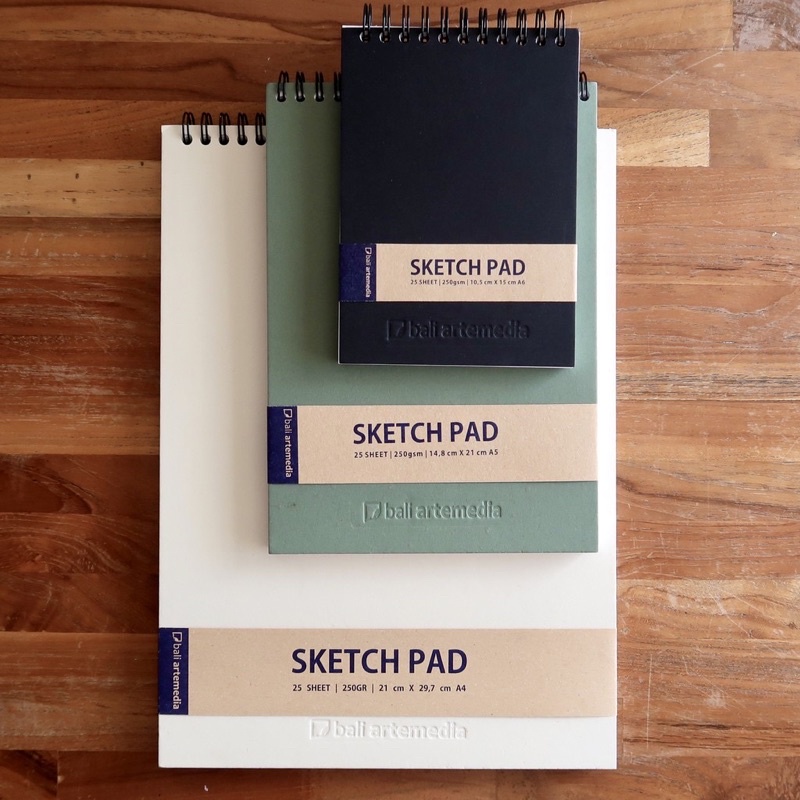 

Sketch Pad Spiral Ring By Bali Artemedia A6 A5 A4 Drawing Book JunDW