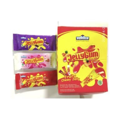 

Jelly Gum Donald Chewy Jelly ( 1 pak isi 24 pcs )