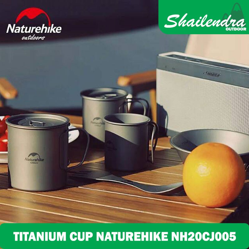 GELAS TITANIUM CUP NATUREHIKE NH20CJ005