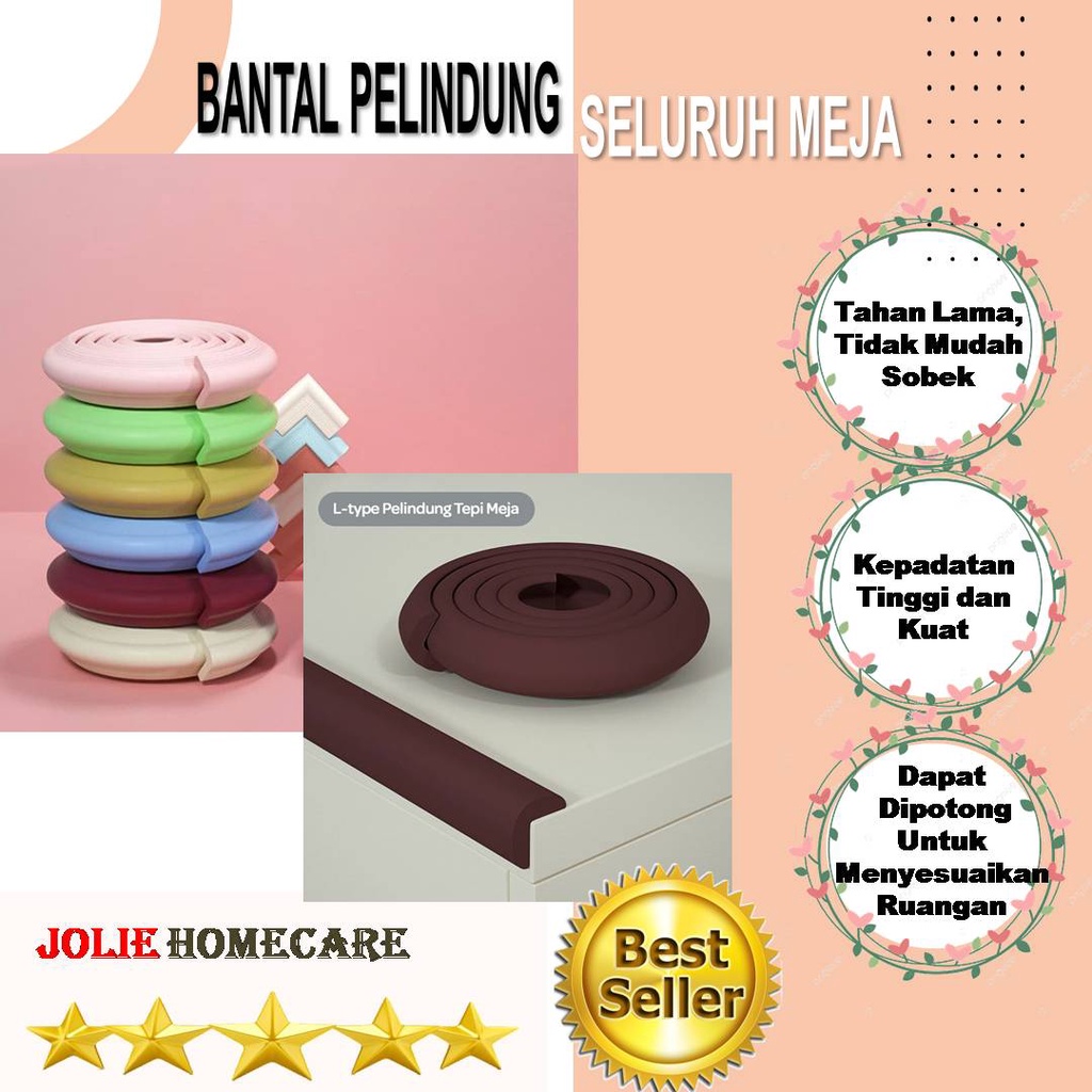 Jual Bantal Pelindung Sudut Meja Pengaman Sudut Meja Bantal Gulungan