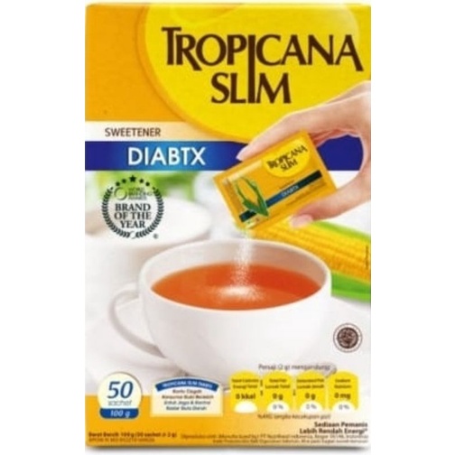 

Tropicana Slim Sweetener Classic / Diabetic @ 50 scht