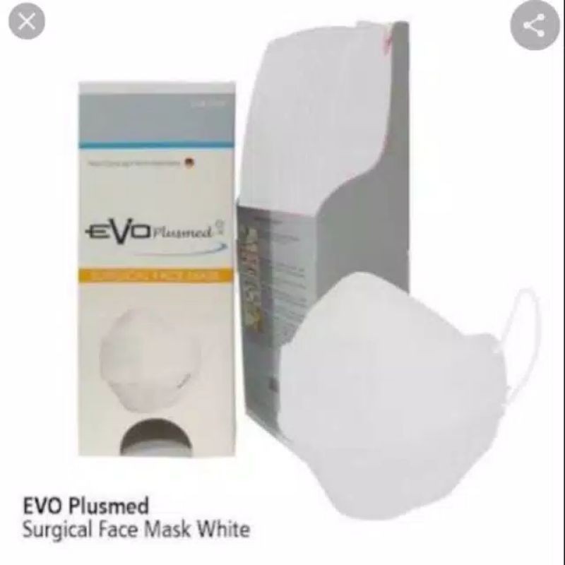 Masker Evo Plussmed 3 ply per pcs