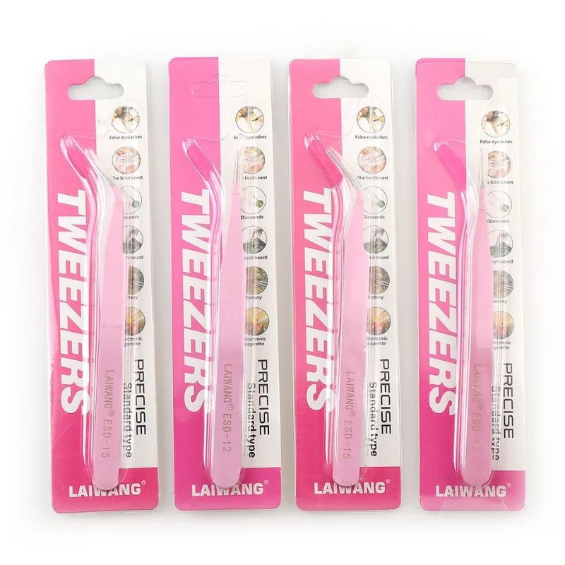 PINSET / TWEEZER LAIWANG VETUS for EYELASH EXTENSION , SAMBUNG BULU MATA, LASH LIFT