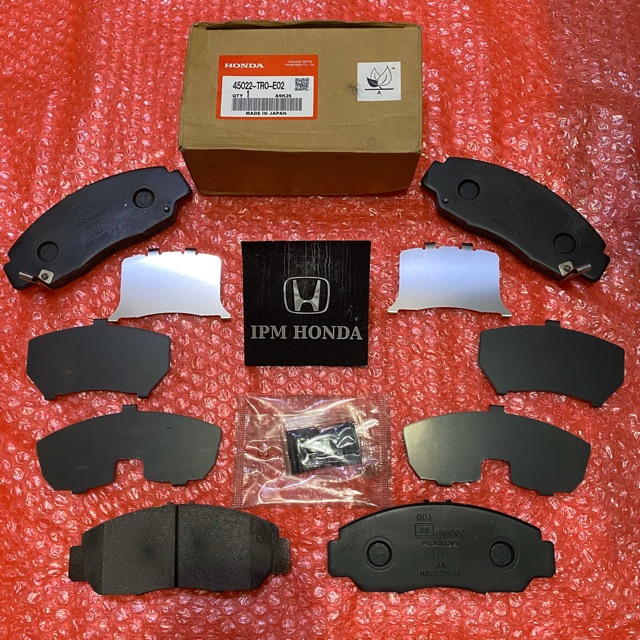 Brake pad Kampas Rem Depan Civic FB2 2012 2013 2014 2015 45022 TR0 Original Honda Genuine Parts