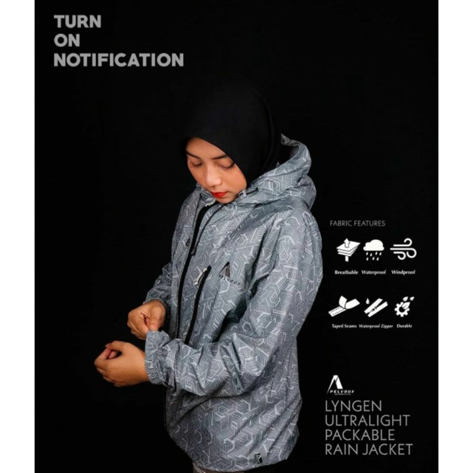 rainwear pelvoux Lyngen rain jacket