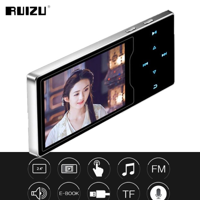 Ruizu D08 Hifi Dap Mp3 Player 8Gb