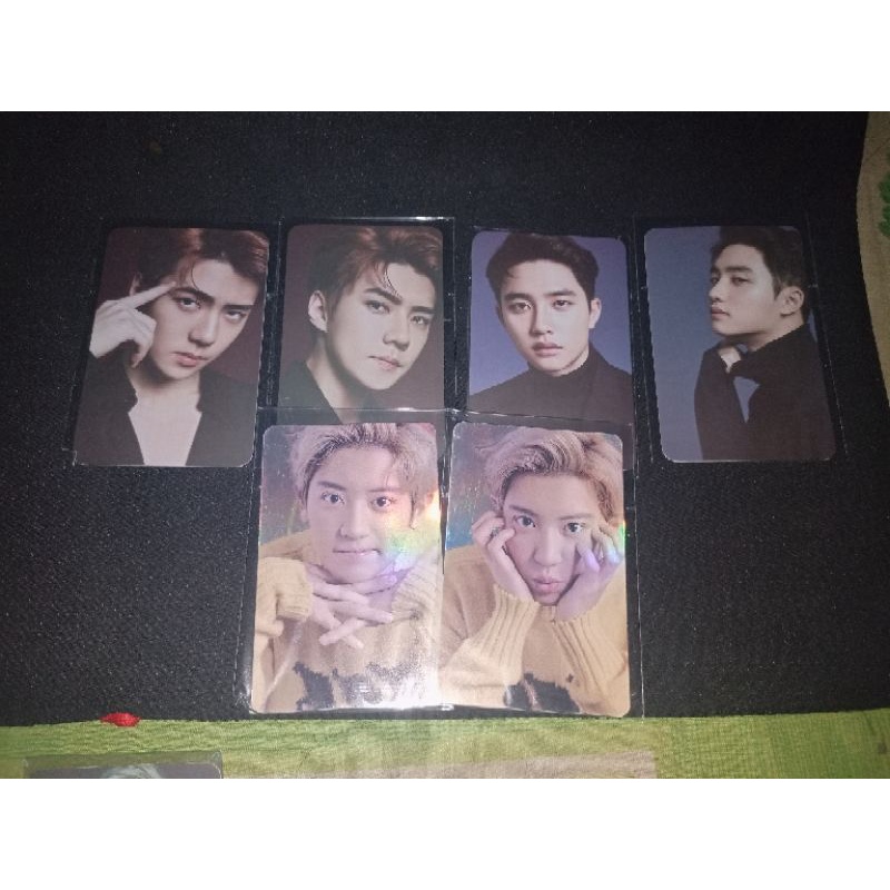 OFFICIAL EXO FLO 2, 3, 4 PHOTOCARD