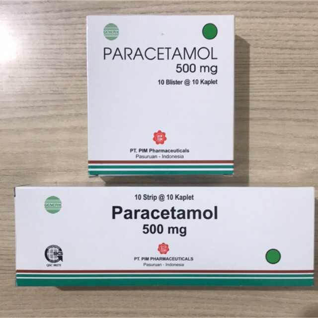 Paracetamol 500 mg - Box