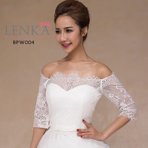 [BISA COD] BOLERO PESTA LACE BROKAT PERNIKAHAN PESTA WANITA MODERN BPW004