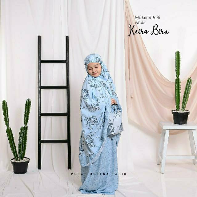 MUKENA ANAK DAN BALITA KATUN BALI KEIRA | KATUN RAYON ANAK | COD PUSAT MUKENA ANAK MURAH