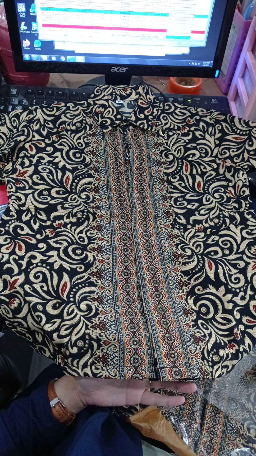 Kemeja Anak / Setelan Kebaya/ Seragam Keluarga/ Couple Keluarga Baju Seragam Sayang Anak