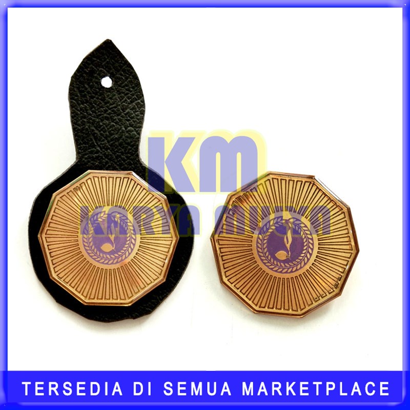 Lencana Jabatan Koordinator Desa Warna Ungu - Tanjab MABISA Pramuka - KM