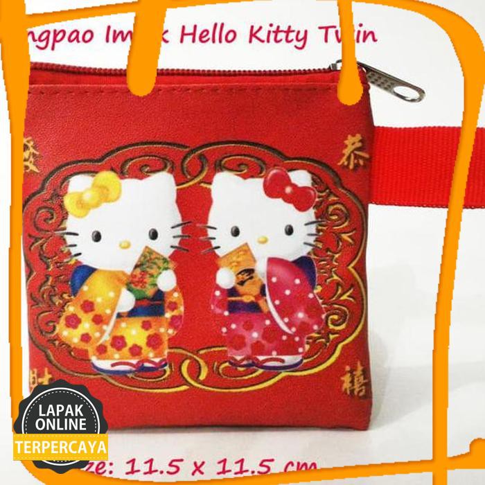 

Original Angpao Implek Hello Kitty Twin ( Amplop Chinese New Year ) Ang Pao Produk Berkwalitas