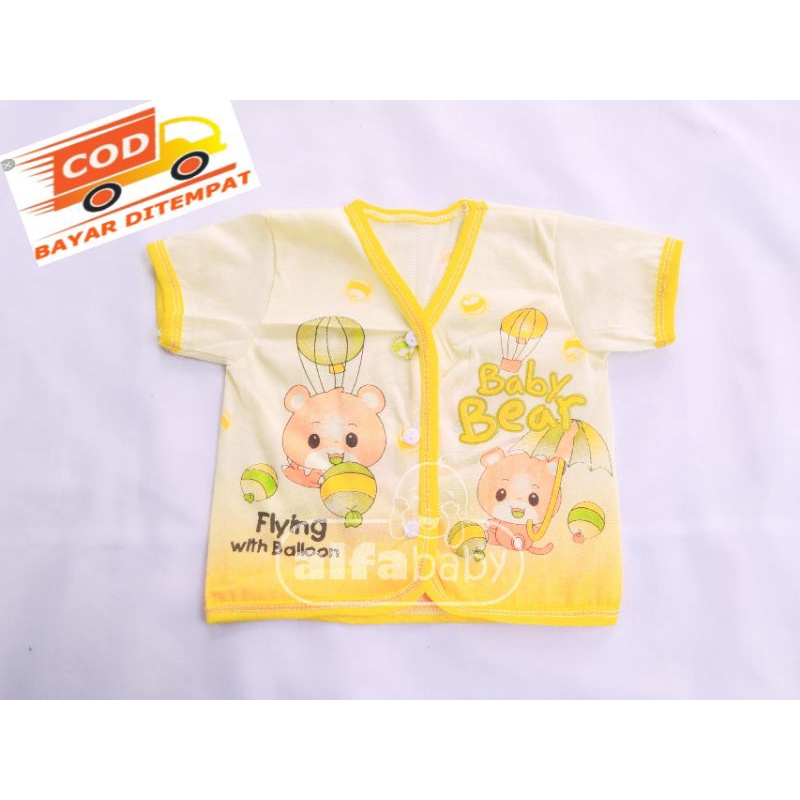 bajubayi/atasanbayi/pakaianbayi/bajulenganpendek/bajubayiwarna/bajubayimurah/perlengkapanbayimurah-Kuning