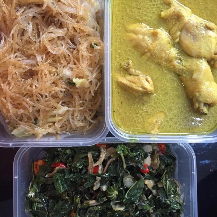 

catering rumah tangga untuk 3 porsi