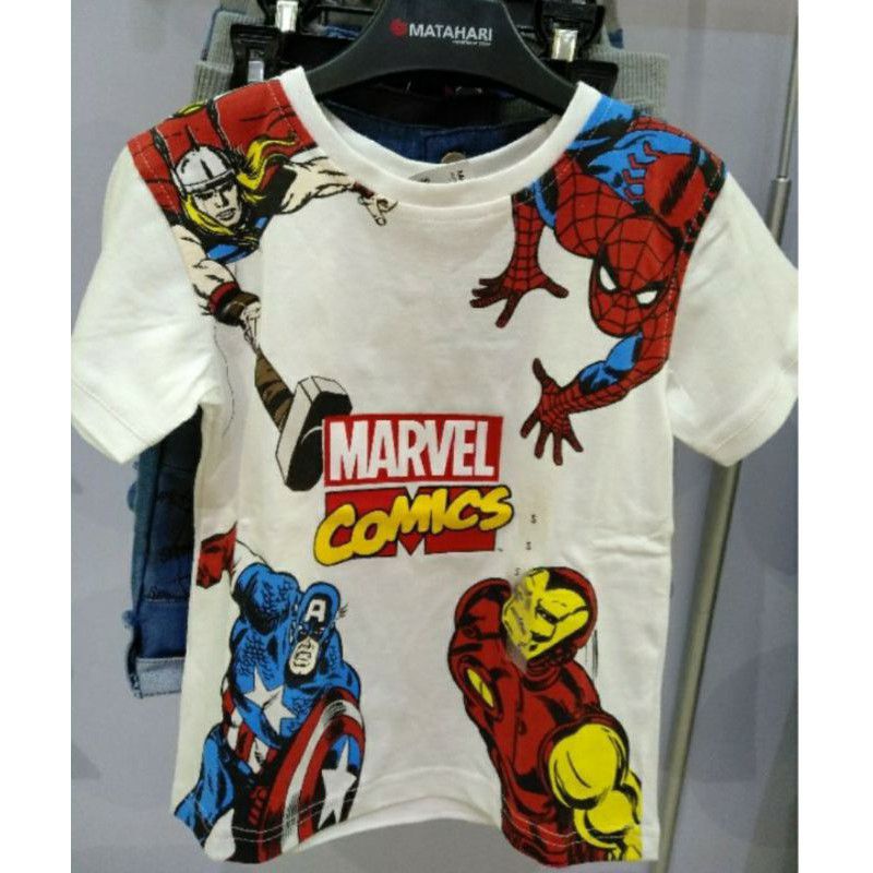 Tshirt Marvel - Kaos Marvel Nevada