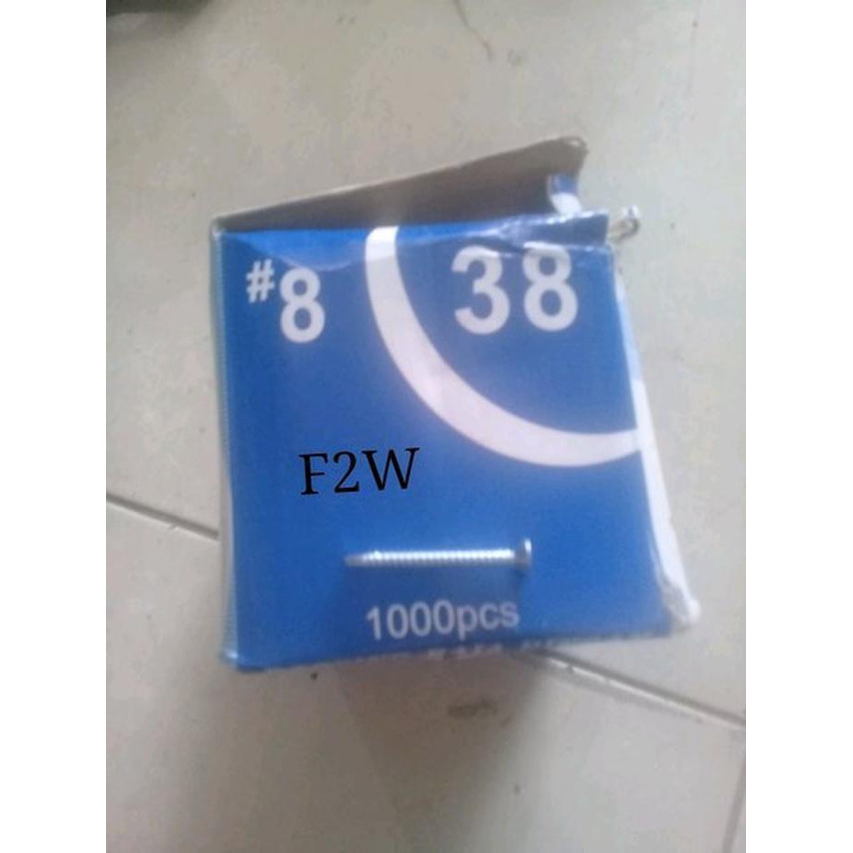 SEKRUP BAJA RINGAN ZOLO 8X38 - BAUT ROOFING BAJA RINGAN - SKRUP ROO