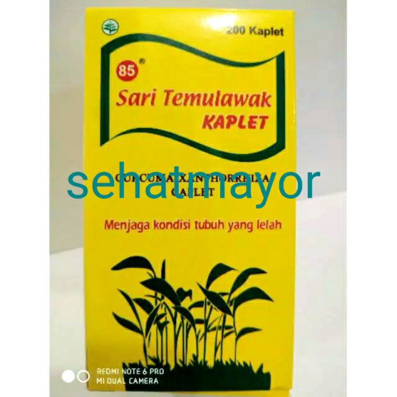 

Sari temulawak 200kaplet