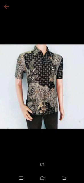 New Arrival Distro Batik Pria Bordir Sogan Hrb026 Batikaf Notoarto Batik Ipnu-ippnu Hem Pria Belanja