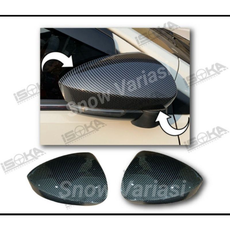 Mirror cover spion rocky 2021 carbon glossy