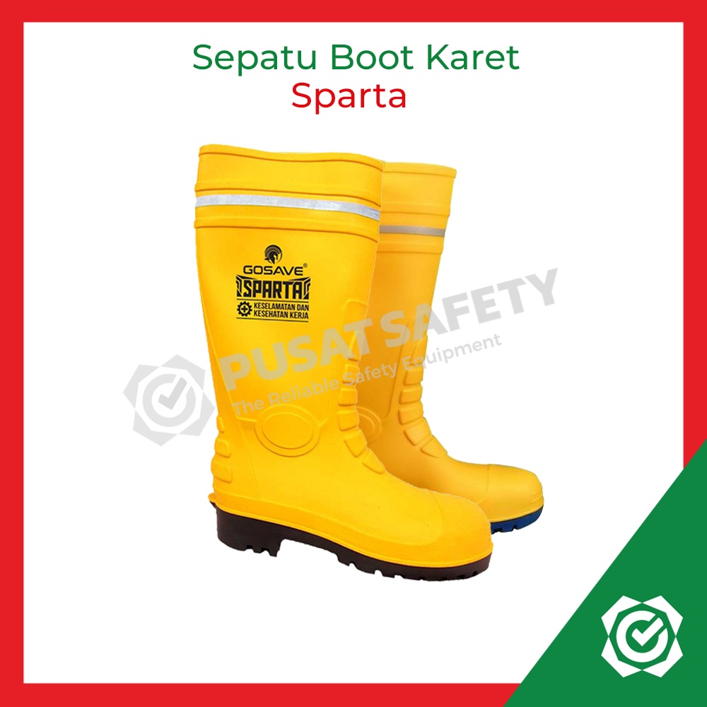 Sepatu Safety Boots Gosave Sparta