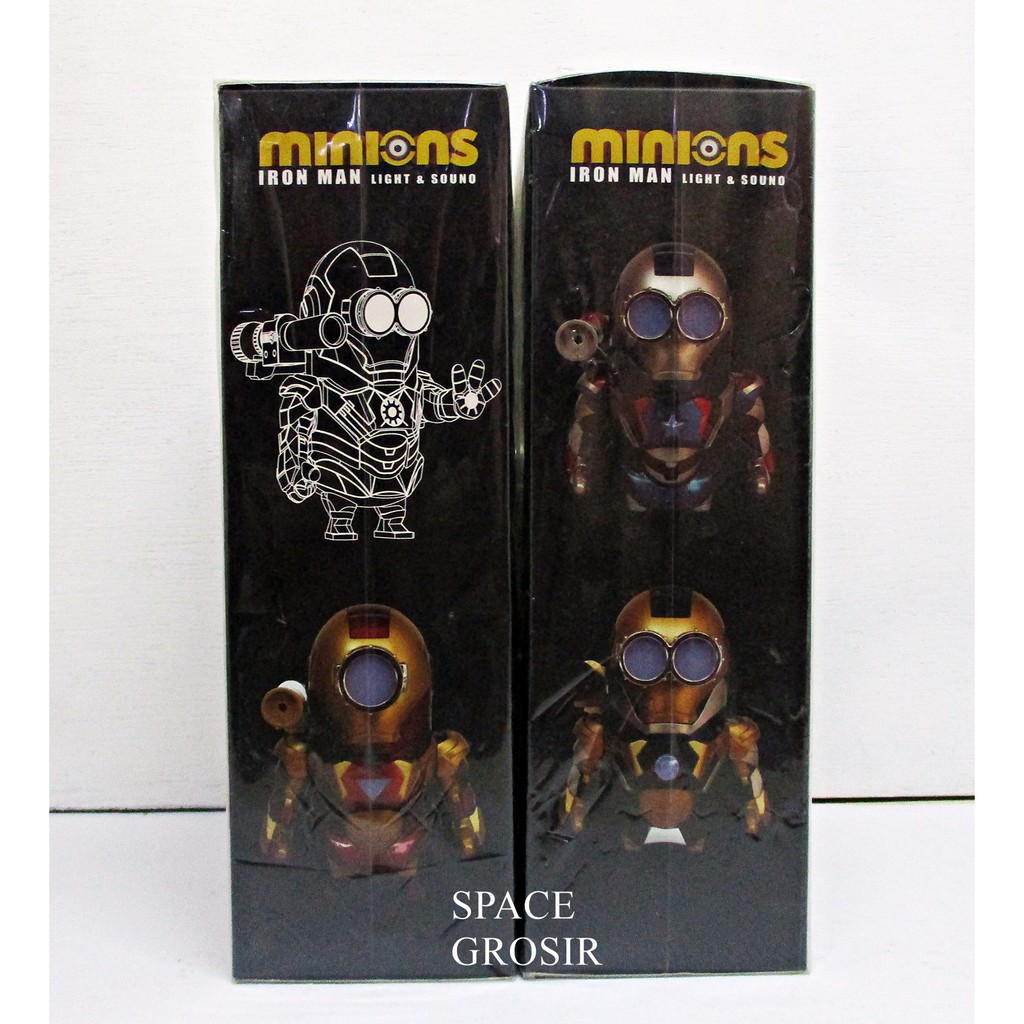 Pajangan/figure/mainan Minion Ironman Tideway