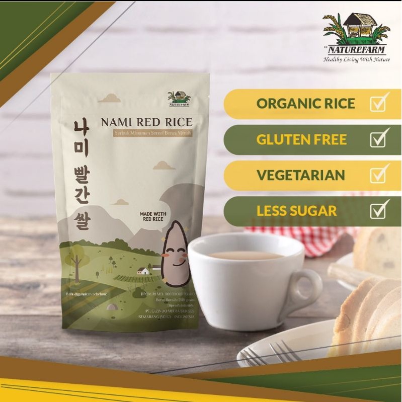 

nami rice milk susu beras gluten free susu sarapan