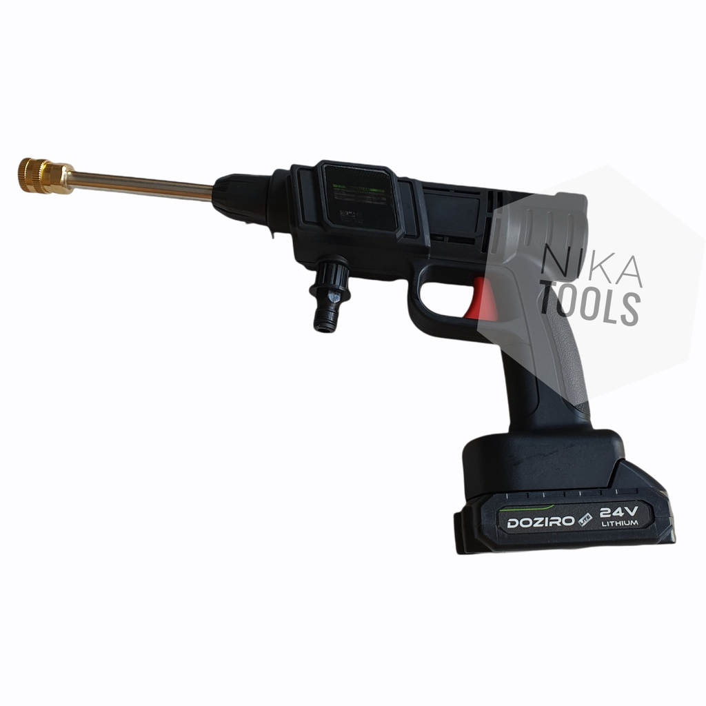 Cordless Jet Cleaner Mesin Cuci Motor AC Mobil 24 Volt Baterai