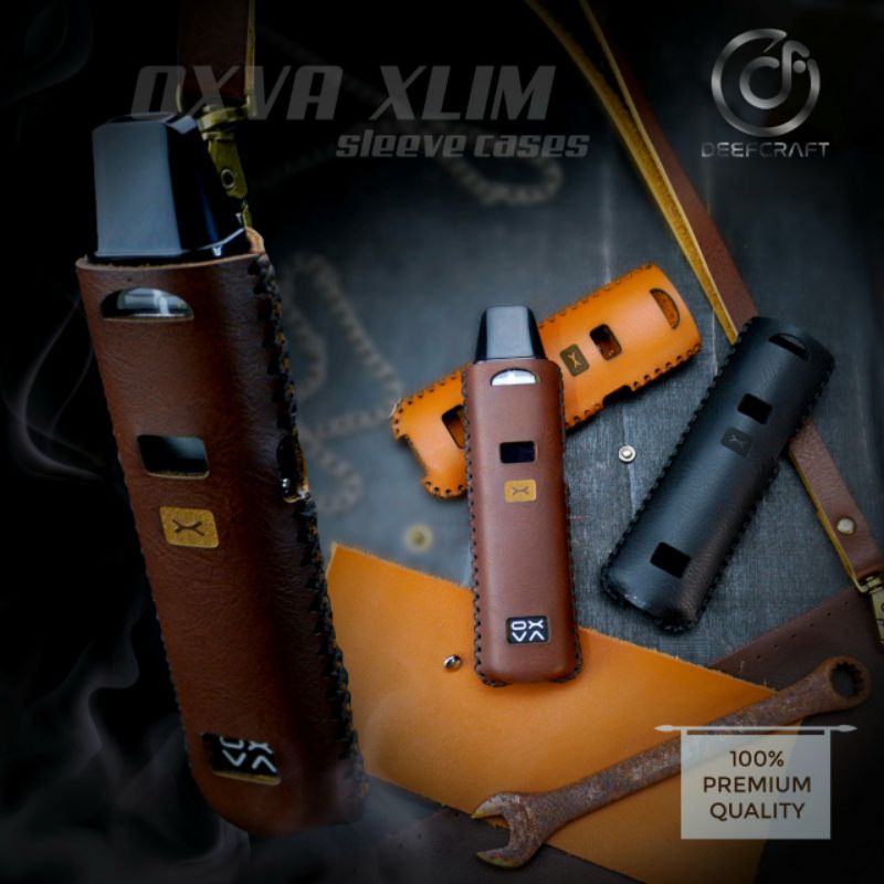 Premium Sleeve Case Xlim Free Tali Lanyard / Holder Case Oxva Xlim / Leather Sleeve oxva xlim