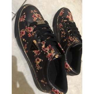 guess floral trainers