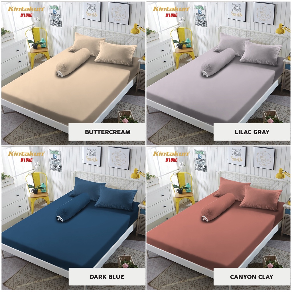 Kintakun Sprei D'Luxe King Size Limited Polos Edition Uk. 180x200 TINGGI 30 CM