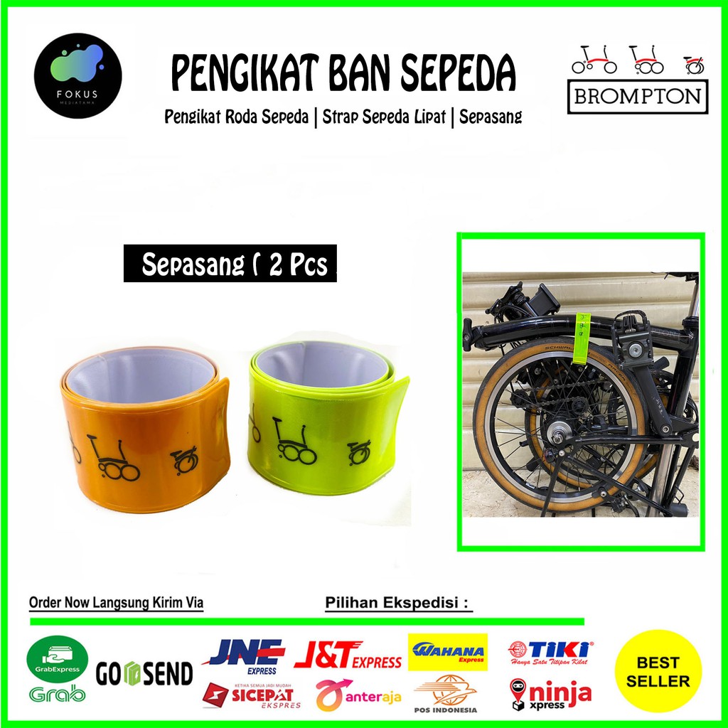 Tali Strap Brompton - Tali Pengikat Ban Sepeda Lipat (2 PCS)