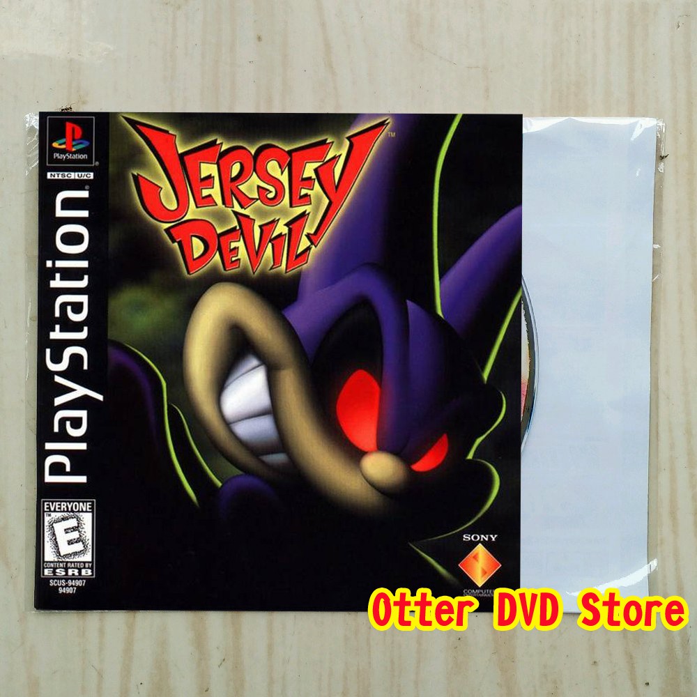Kaset CD Game Ps1 Ps 1 Jersey Devil
