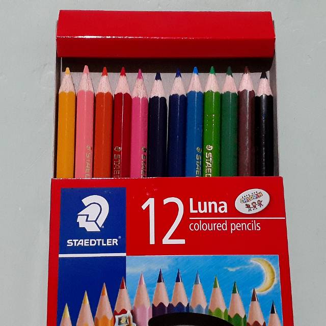 Pensil Warna LUNA Watercolour 12 warna