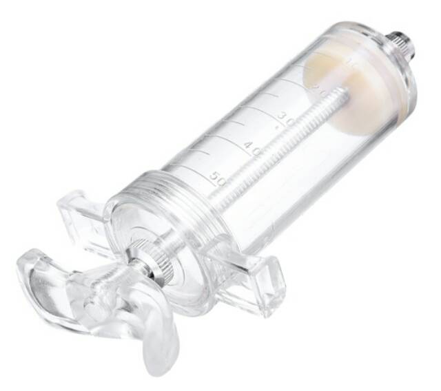 SUNTIKAN BESAR SPET LOLOHAN SPUIT AKRILIK MIKA TURBO 50ML JARUM CEKOK DRENCHER SYRINGE